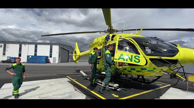 Bluewater Helps Stockholm’s Airborne Paramedics Stay Fit For Flight On The Covid Front Line