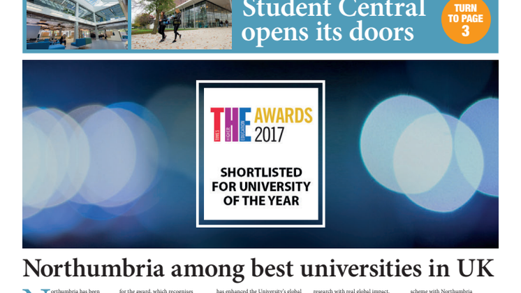 Northumbria Univerity News Issue 14