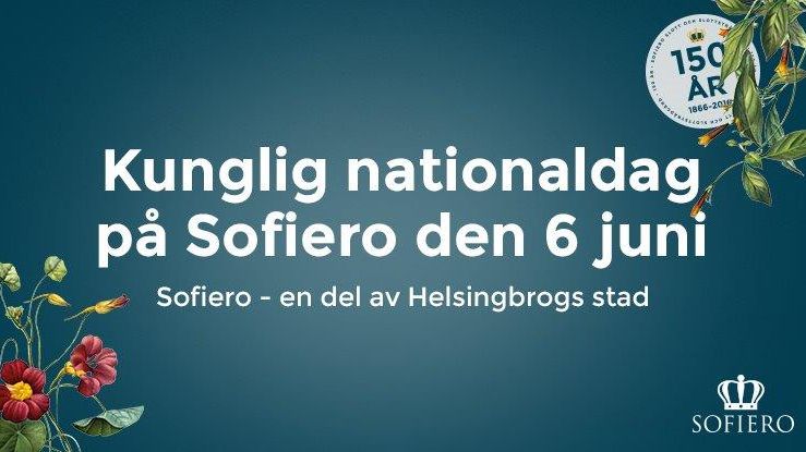 Kungligt nationaldagsfirande när Sofiero i Helsingborg firar 150 år 