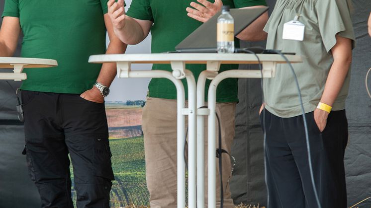 Agronod på Borgeby fältdagar 2023