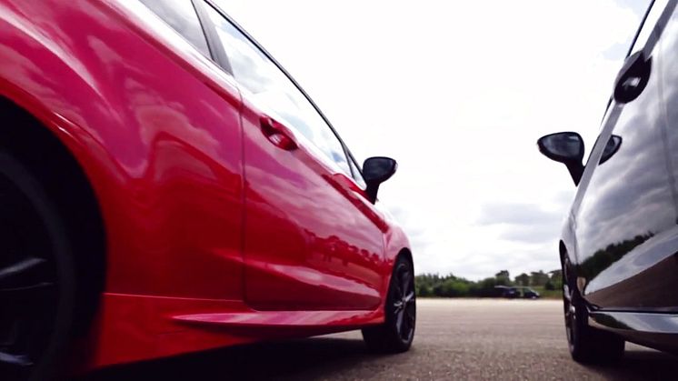 FIESTA RED & BLACK