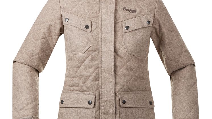 Røros Lady Jacket: Grey Sand