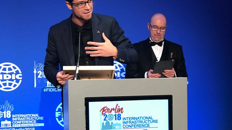Stanislas Merlet tok i kveld mot den anerkjente prisen Young Professional of the Year 2018 under EFCA sin kåring i Berlin.