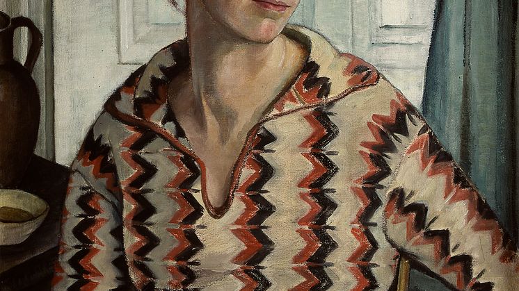 Agda Holst, Självporträtt, 1925. 
