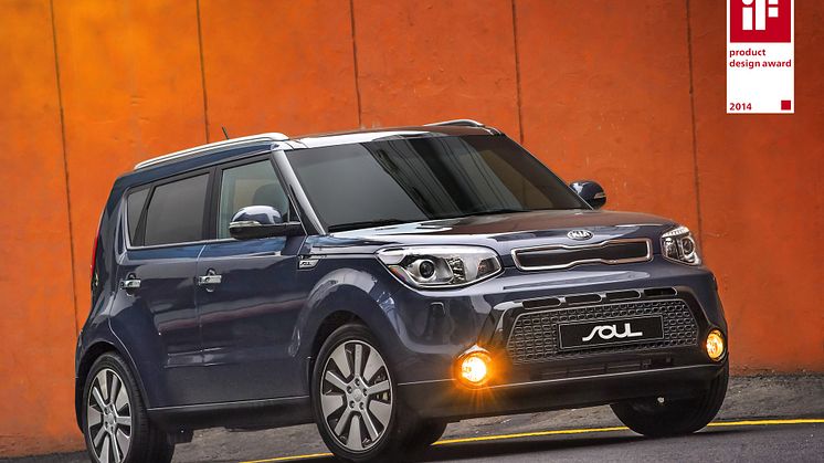 iF designpris till nya Kia Soul
