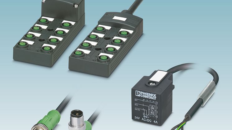 Universelle M12-fordelerboksene fra Phoenix Contact