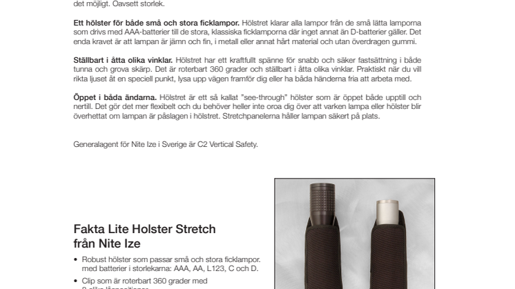 Ett hölster till alla lampor