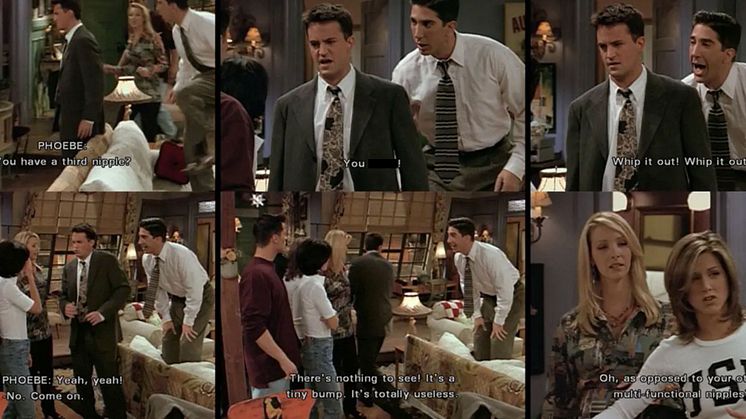 Chandler Bing & His Nubbin: Some People Really Do Have Extra Nipples!