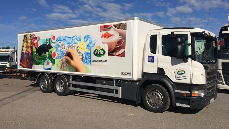 Arla siktar på fossilfri fordonsflotta med OKQ8:s Diesel Bio HVO