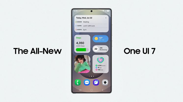 Samsung annoncerer den officielle udrulning af One UI 7 fra den 10. april 