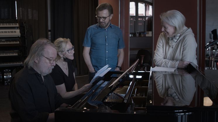 ABBA - Studio image (Credit: Ludvig Andersson)