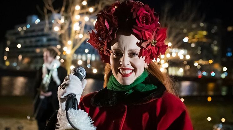 Silya Nymoen setter stor pris på initiativet fra PwC Norge. Her fotografert under innspilling av en musikkvideo som lanseres i forbindelse med prosjektet.