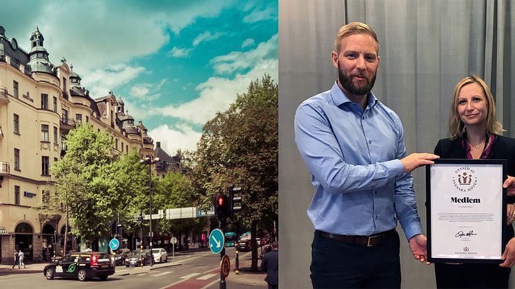 Hotel Kung Carl är ny medlem i Svenska Möten