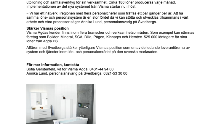 Svedbergs valde Agda PS