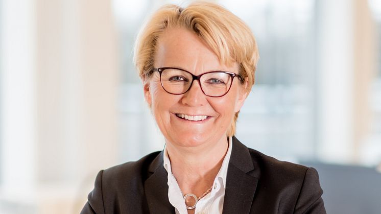 Anette Willumsen, administrerende direktør i Lindorff i Norge, får ny jobb. Hun har vært i sin nåværende rolle i fem og et halvt år. (Bildet er også lagt ved). Foto: Terje Borud