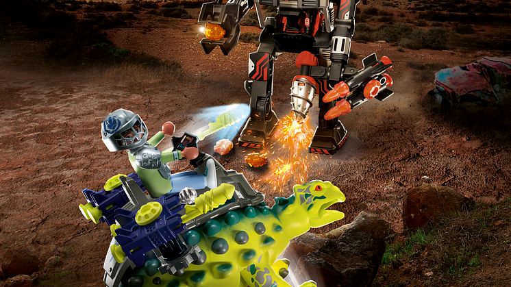 Saichania: Abwehr des Kampfläufers (70626) von PLAYMOBIL