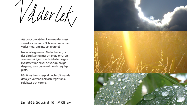 Illustrationer till "Väderlek"