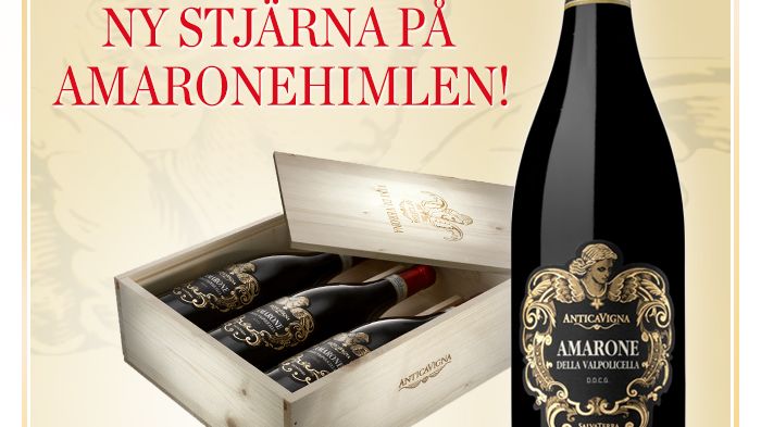 Antica Vigna Amarone - premiär för en ny stjärna!