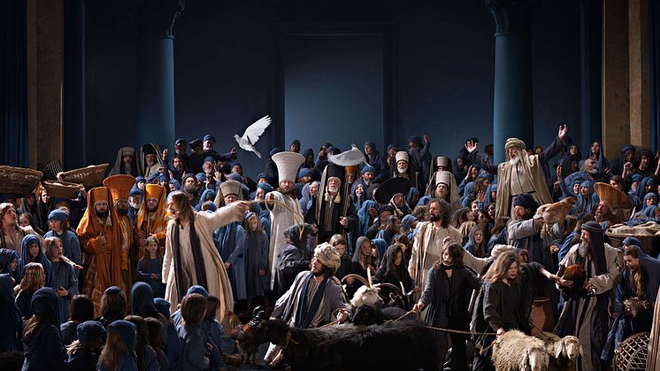 Oberammergau: Jesus reinigt den Tempel