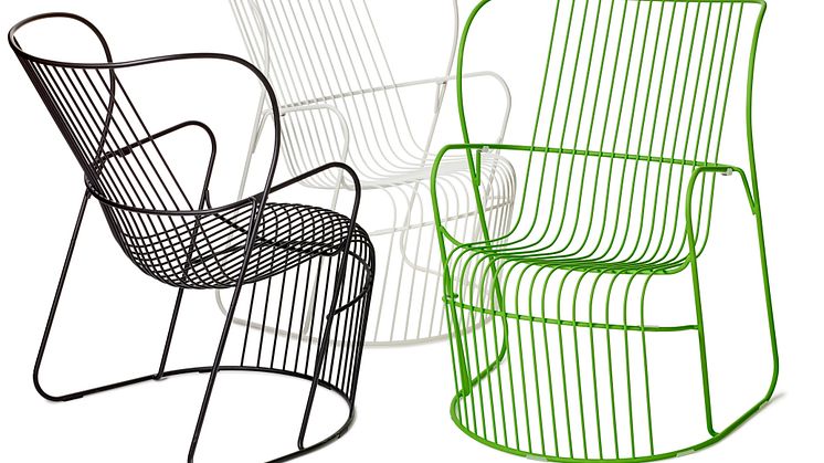 Kaskad armchair, design Björn Dahlström