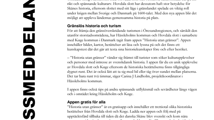 App med gränslös kulturhistoria