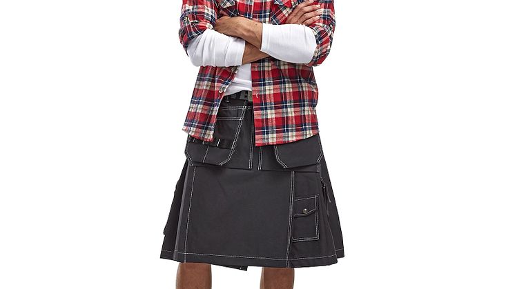 Das Blåkläder Handwerker Kilt (856613709900) ist auch festivaltauglich