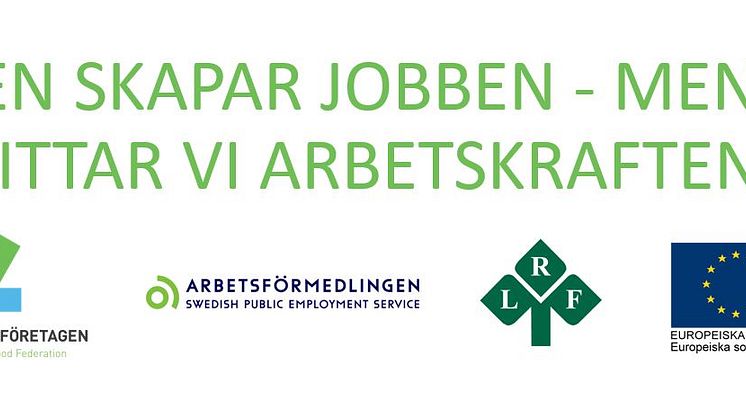 Lunchseminarium: Maten skapar jobben – men hur hittar vi arbetskraften?