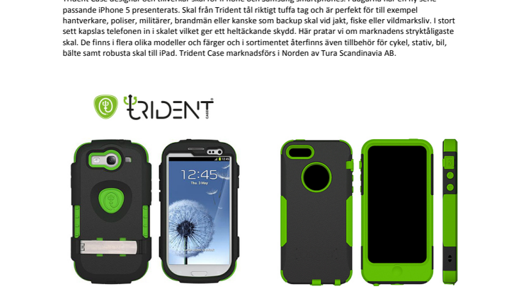 TRIDENT SKAL FÖR TUFFA TAG