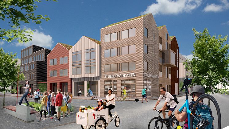 Riksbyggen uppför 155 bostäder i Norrtälje Hamn