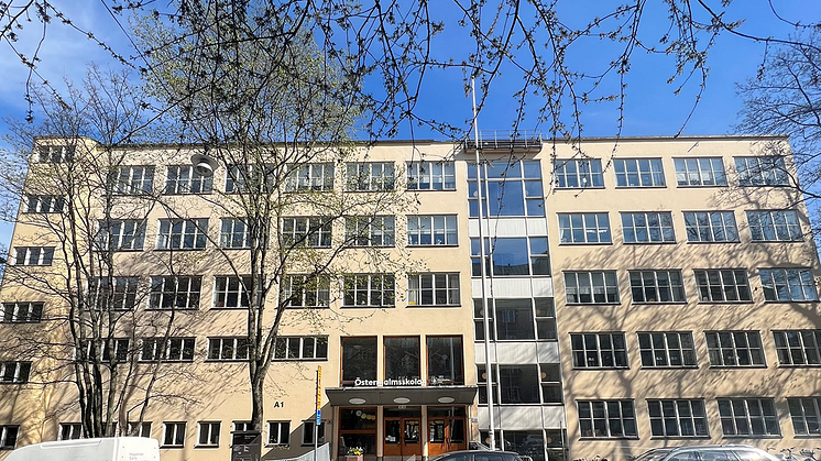 Fasadgruppen får uppdrag att genomföra exteriörrenovering av Östermalmsskolan i Stockholm