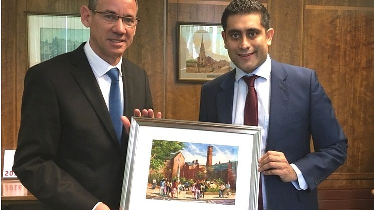 ​​Israeli ambassador meets council leader