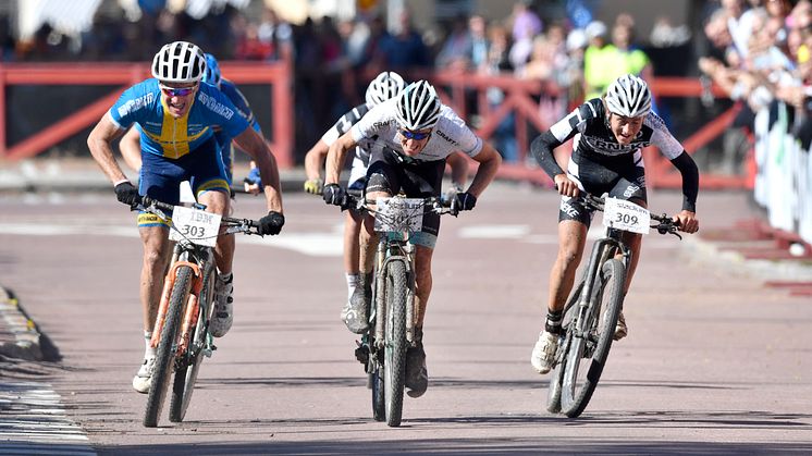 Lucas Eriksson, Serneke Allebike CK, (nr 309) vann Cykelvasan 2016 