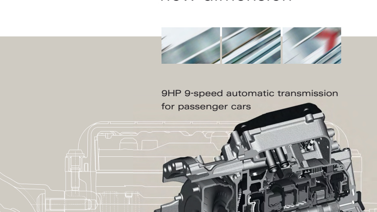 ZF först med personbilsautomat med nio växlar