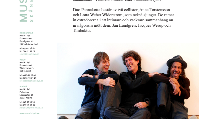 Jan, Jacques och Jason – tillsammans!