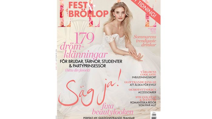  ELLE lanserar ny tidning: ELLE fest & bröllop!