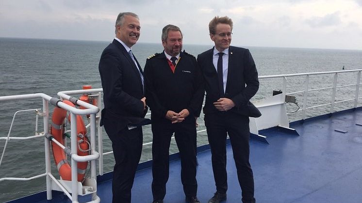 Scandlines CEO trifft Ministerpräsidenten von Schleswig-Holstein