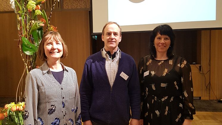 From left: JoLynn Carroll, Paul Renaud and Anita Evenset (Akvaplan-niva)
