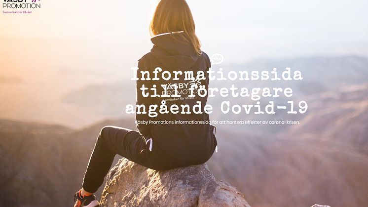 Informationssida till företagare angående Covid-19