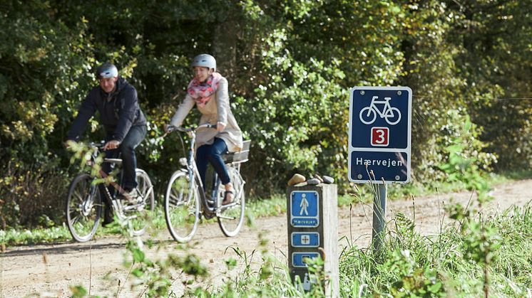 Oplev Hærvejen cyklende eller gående