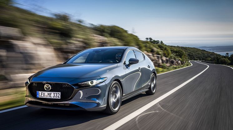 Nya Mazda3 tilldelas 5 stjärnor i Euro NCAP