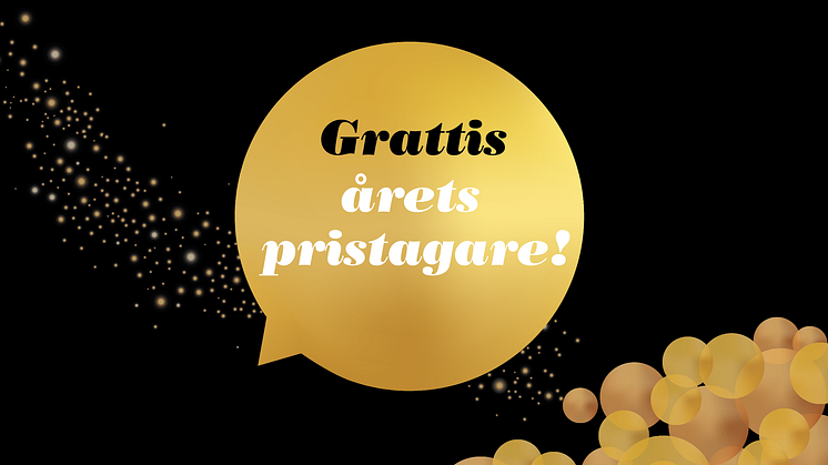 Årets pristagare är utsedda