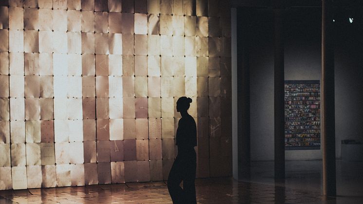 Installation view / installationsvy:  Beckers konstnärsstipendium 2019, Theresa Traore Dahlberg B9