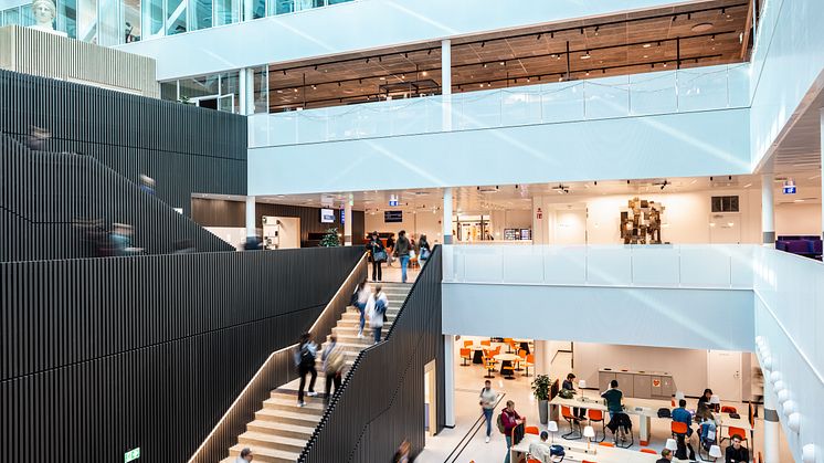 Campus Albano (interiör), Stockholm