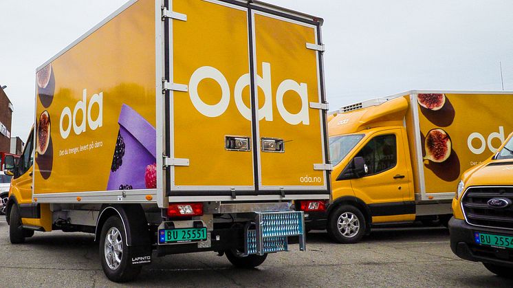 Oda kjøper Ford Transit 2T 2021
