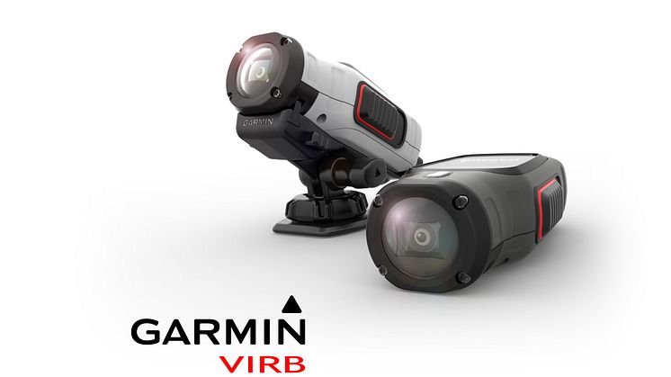 Garmins nya, kompakta, vattentäta action-kameror VIRB™ och VIRB Elite