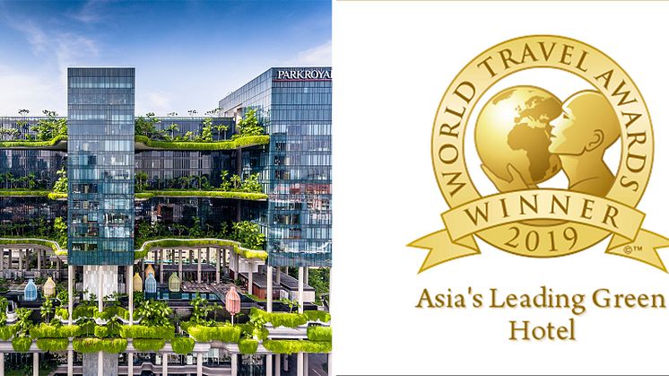 PARKROYAL on Pickering crowned Asia’s Leading Green Hotel for Fifth Year Running