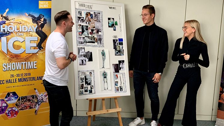 Münsteraner Nachwuchsdesigner kreieren Kostüm für HOLIDAY ON ICE ACADEMY