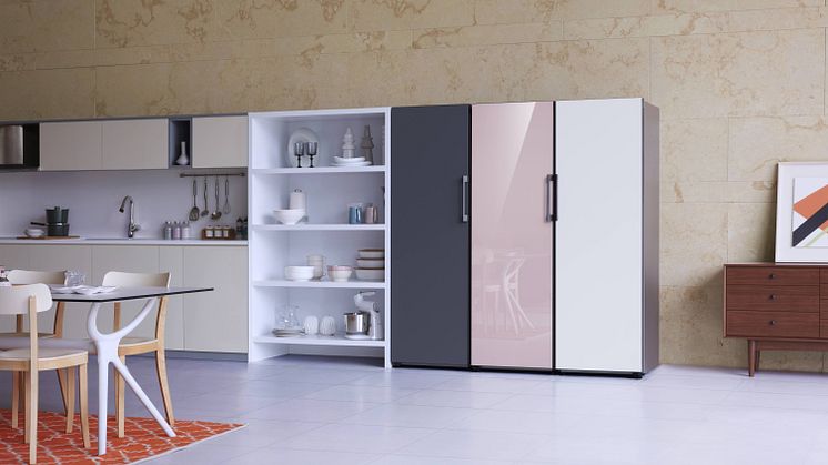 Samsung introducerar nytt BESPOKE kylskåp på IFA 2019