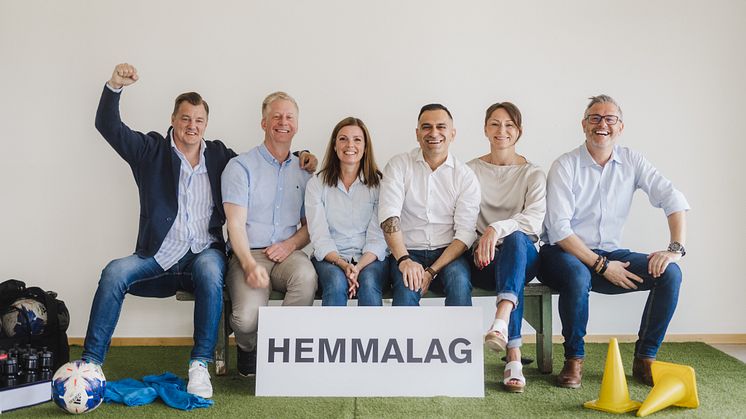 Mathias Svensson, Johan Holm, Johanna Heleander, Farzad Golkar, Kristin Rodewald och Robert Brikic´