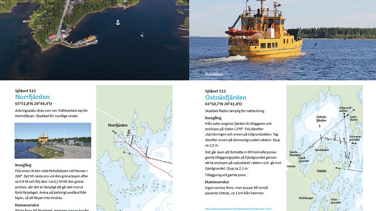 Ny båtsportguide för Umeås kust